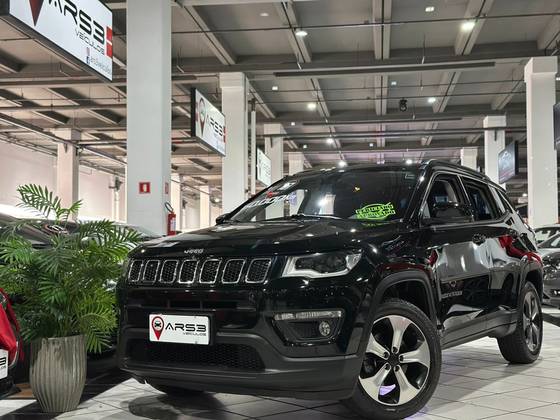 JEEP COMPASS 2.0 16V FLEX LONGITUDE AUTOMÁTICO JEEP COMPASS 2.0 16V FLEX LONGITUDE AUTOMÁTICO